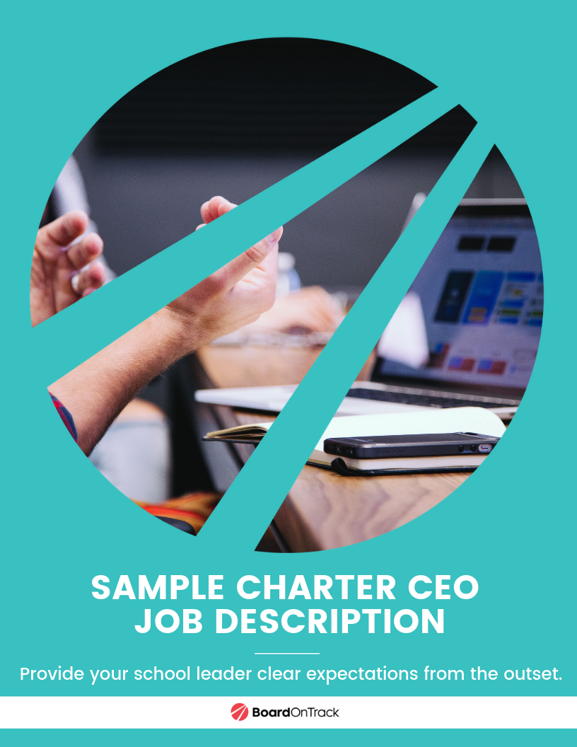 BoardOnTrack Charter School Leader Job Description